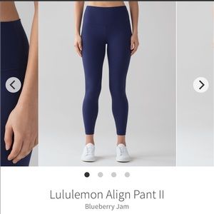 ISO Align Pant in Blueberry Jam